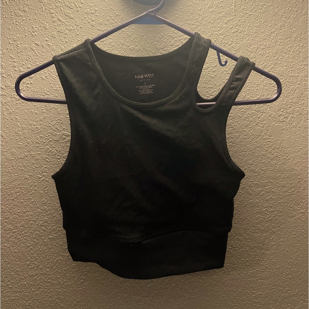 Cropped Asymmetrical Tank